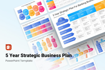 5 Year Strategic Business Plan PowerPoint Template